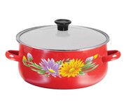 Garnek emaliowany 24cm 5.0L KLAUSBERG KB-7170-24-RD