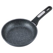 Patelnia marmurowa gruba nieprzywierająca 20cm czarna KAMILLE KM-5385MR