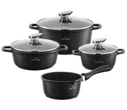 Zestaw garnków z powłoką marmurową 7 ele. ZILNER ZL-7016-a