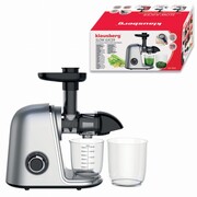 Sokowirówka wolnoobrotowa 150W do owoców i warzyw COLD PRESS KLAUSBERG KB-7868