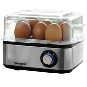 Urządzenie do gotowania jajek, Jajowar automatyczny do 8 jajek, 3 tryby, 500W, TIROSS TS-2302