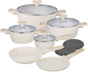 Komplet garnków z marmurkową powłoką nieprzywierającą 12-ele KLAUSBERG KB-7833