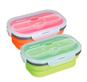 Pojemnik lunchbox silikonowy 800ml 1-komorowy KLAUSBERG KB-7022