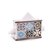 Ceramiczny serwetnik stojak na serwetki MAESTRO Holiday in Porto MR-20005-44