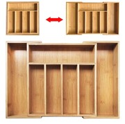 Wkład / organizer do szuflady na sztućce rozsuwany 52/31x31cm KINGHOFF KH-1218 / 7546