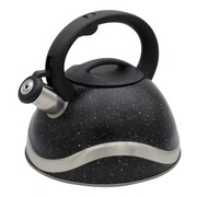 Czajnik stalowy duży 3.0L Tradycyjny z gwizdkiem czarny indukcja BRUNBESTE BB-2275