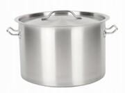 Garnek stalowy ze stali nierdzewnej gastro 58L 50x30 ROSSNER T8005