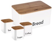 Chlebak w zestawie z 3 pojemnikami KINGHOFF KH-1026