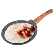 Patelnia do smażenia naleśników naleśnikowa granitowa 28cm indukcja KAMILLE KM-4172