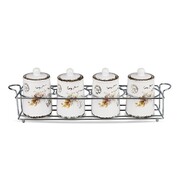 Zestaw 4 pojemników na przyprawy MAESTRO MAESTRO UNFORGETTABLE MR-20049-04cs