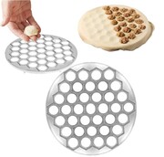 Forma wykrawacz do pierogów uszek maszyna maszynka pierożnica foremka METAL KINGHOFF KH-1609