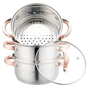 Zestaw garnków do gotowania na parze 18cm 4 ele. Parowar KLAUSBERG KB-7726