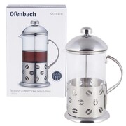 Zaparzacz szklany do herbaty ziół kawy 350ml dzbanek french press OFENBACH OB-100600