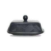 Maselniczka ceramiczna maselnica pojemnik na masło Geometry Black MAESTRO MR-20003-45