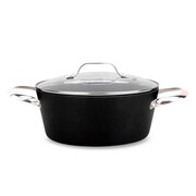 Garnek z pokrywką szklaną Rock Stone 20cm 2.2L MAESTRO MR-4420