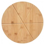 Taca deska bambusowa do pizzy 35cm KINGHOFF KH-1565