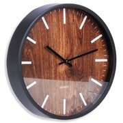 Zegar ścienny na ścianę czarny 29.5cm VILDE 569936