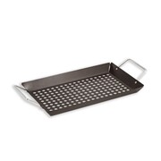 Taca do grillowania grillowa ze stali nierdzewnej 38.5x20cm ruszt MAESTRO MR-1006