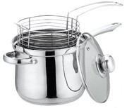 Garnek z koszykiem do smażenia 3.6L 18cm ZILNER ZL-6170