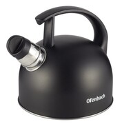 Tradycyjny czajnik stalowy z gwizdkiem 1.5L OFENBACH OB-100304