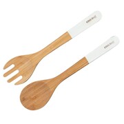 Zestaw 2 łyżek do sałatek z drewna bambusowego KINGHOFF KH-1687