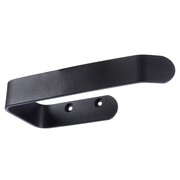 Uchwyt na papier toaletowy metalowy czarny VILDE 569704