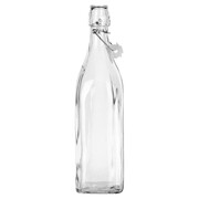 Butelka z klipsem szklana na nalewki wino bimber soki nalewkę duża 1L ORION 126401