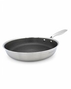 Patelnia stalowa nieprzywierająca z powłoką plaster miodu 30CM indukcja MASTERPAN MP-2336