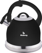 Czajnik stalowy z gwizdkiem tradycyjny indukcja czarny mat 3L BLUBERG BBG-2803-BK
