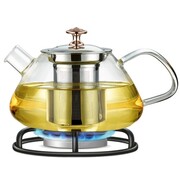 Dzbanek zaparzacz czajniczek szklany na gaz 700ml OFENBACH OB-100616M