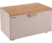 Chlebak stalowo-drewniany dwustronny KLAUSBERG KB-7465 kremowy