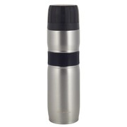 Stalowy termos Kubek termiczny na kawę z antypoślizgowym uchwytem 950ml 2 odcienie szarości KAMILLE KM-2039