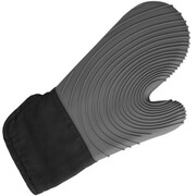 Rękawica silikonowa kuchenna do garnków naczyń do kuchni szara BRUNBESTE BB-3108