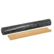 Wałek marmurowy do ciasta z podstawką 30cm BRUNBESTE BB-3319