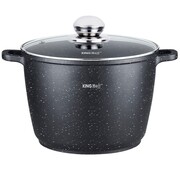 Garnek z powłoką marmurową 10L 28cm KINGHOFF KH-1599