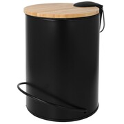 Kosz na śmieci 3L czarny BRUNBESTE BB-2591