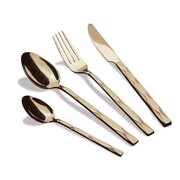 Komplet sztućców 24-ele dla 6 osób błyszczące szampańskie BERLINGER HAUS BH-3084