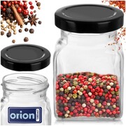 Pojemnik na przyprawy szklany 170ml słoik słoiczek organizer ORION 155120