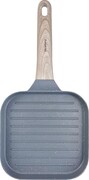 Patelnia grillowa 18 x 18cm marmurkowa SZARA KLAUSBERG KB-7811