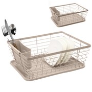 Suszarka do naczyń stojąca ociekacz 37x30.5x15cm metalowa beżowa BRUNBESTE BB-4028