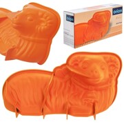 Forma do pieczenia ciasta babki silikonowa baranek pomarańczowa SILLINIE ORION 151735