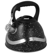 Czajnik stalowy z gwizdkiem tradycyjny na gaz indukcja 3L marmurek BRUNBESTE BB-1446