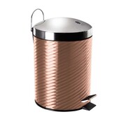 Kosz na śmieci 12L stal nierdzewna BERLINGER HAUS Rosegold BH-6299