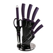 Zestaw noży w stojaku 8-ele BERLINGER HAUS Purple Eclipse BH-2560