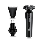 Golarka 3w1 trymer do brody włosów w nosie USB C zestaw MAESTRO MR-678