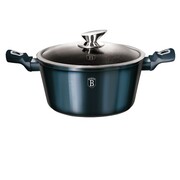 Garnek z powłoką granitową 2.5L 20cm BERLINGER HAUS Metallic Aquamarine BH-1878