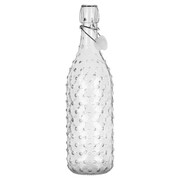 Butelka z klipsem szklana na nalewki wino bimber sok syrop 1L ORION 126485