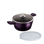 Garnek z powłoką tytanową 28cm 6.1L BERLINGER HAUS Purple Eclipse BH-6630