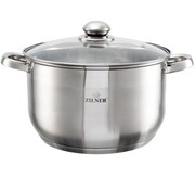 Garnek stalowy 8.2L 26cm dno 5-warstw ZILNER ZL-7308