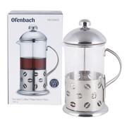 Zaparzacz szklany do herbaty ziół kawy 800ml dzbanek french press OFENBACH OB-100602